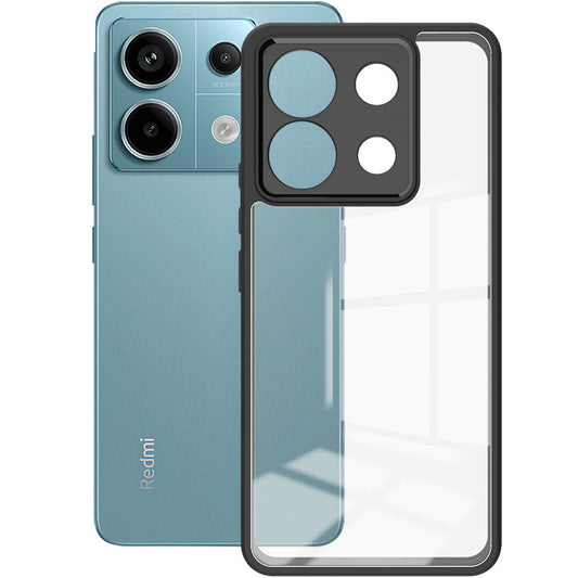 IMAK UX-9A Series for Xiaomi Redmi Note 13 Pro 5G / Poco X6 5G Case TPU + PC Anti-drop Clear Phone Cover