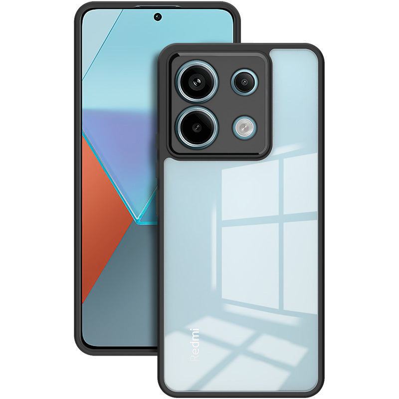 IMAK UX-9A Series for Xiaomi Redmi Note 13 Pro 5G / Poco X6 5G Case TPU + PC Anti-drop Clear Phone Cover
