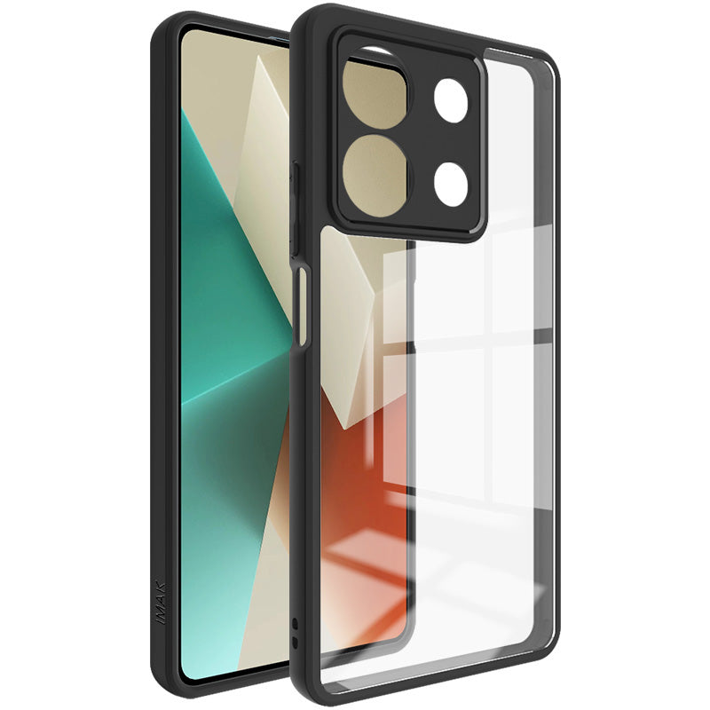 IMAK UX-9A Series for Xiaomi Redmi Note 13 5G Clear Case TPU + PC Phone Cover