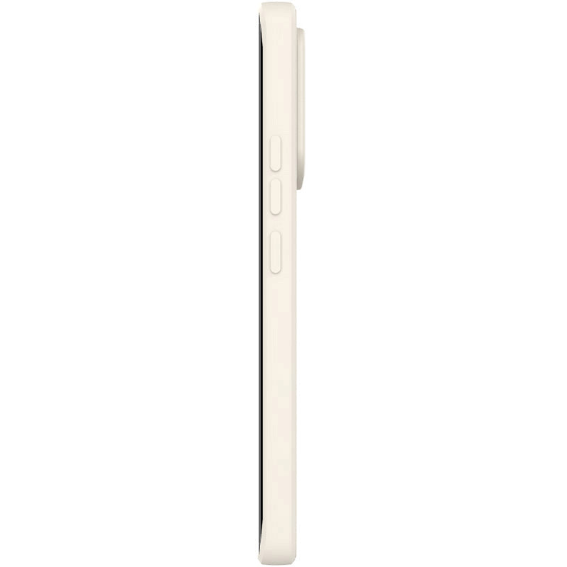 IMAK UC-4 Series for Xiaomi Redmi Note 13 Pro+ Case Straight Edge TPU Back Cover - White