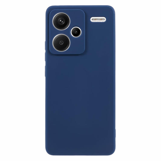 For Xiaomi Redmi Note 13 Pro+ 5G Case Straight Edge Soft TPU Phone Back Cover - Sapphire
