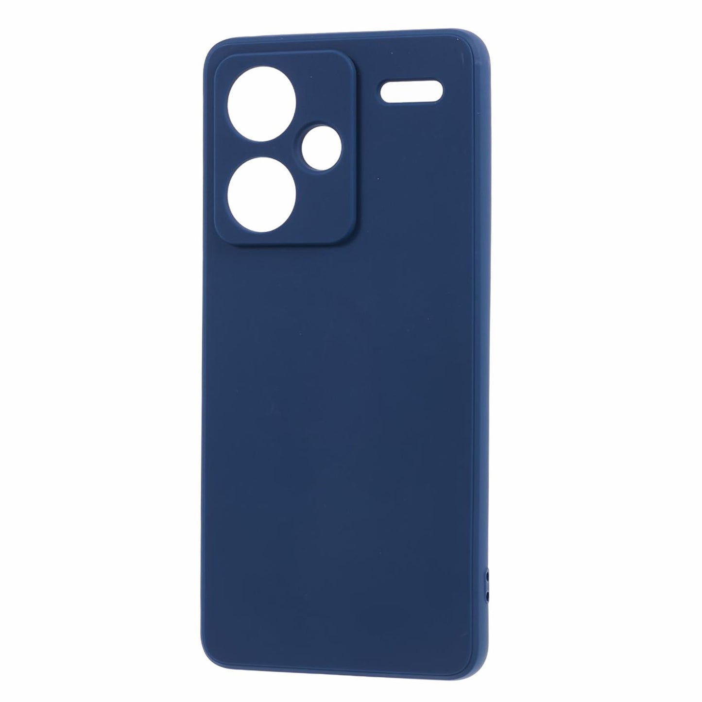 For Xiaomi Redmi Note 13 Pro+ 5G Case Straight Edge Soft TPU Phone Back Cover - Sapphire