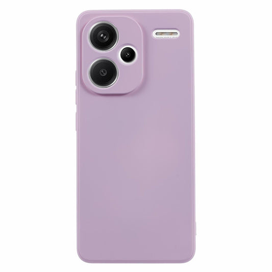For Xiaomi Redmi Note 13 Pro+ 5G Case TPU Fiber Lining Protective Phone Cover - Purple