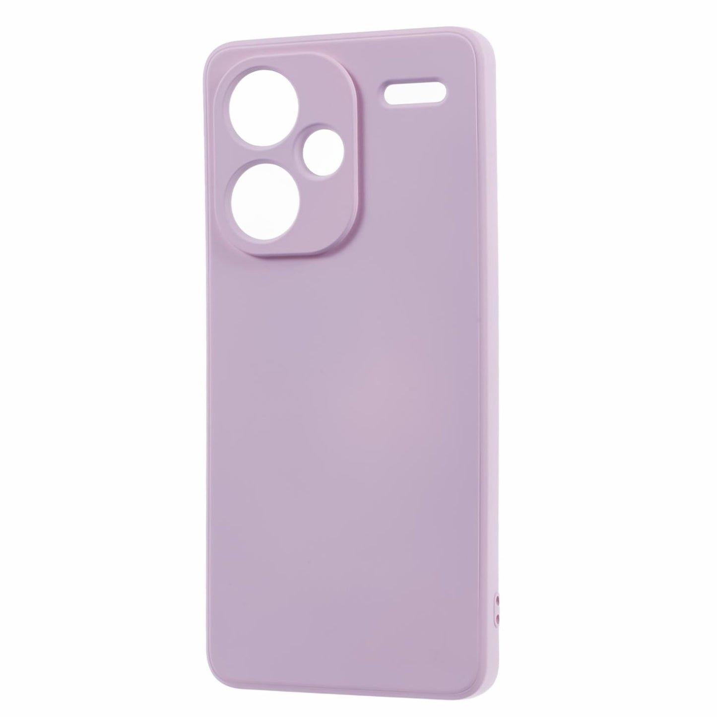 For Xiaomi Redmi Note 13 Pro+ 5G Case TPU Fiber Lining Protective Phone Cover - Purple