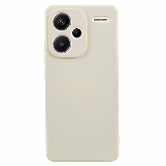 For Xiaomi Redmi Note 13 Pro+ 5G Case TPU Fiber Lining Protective Phone Cover - White