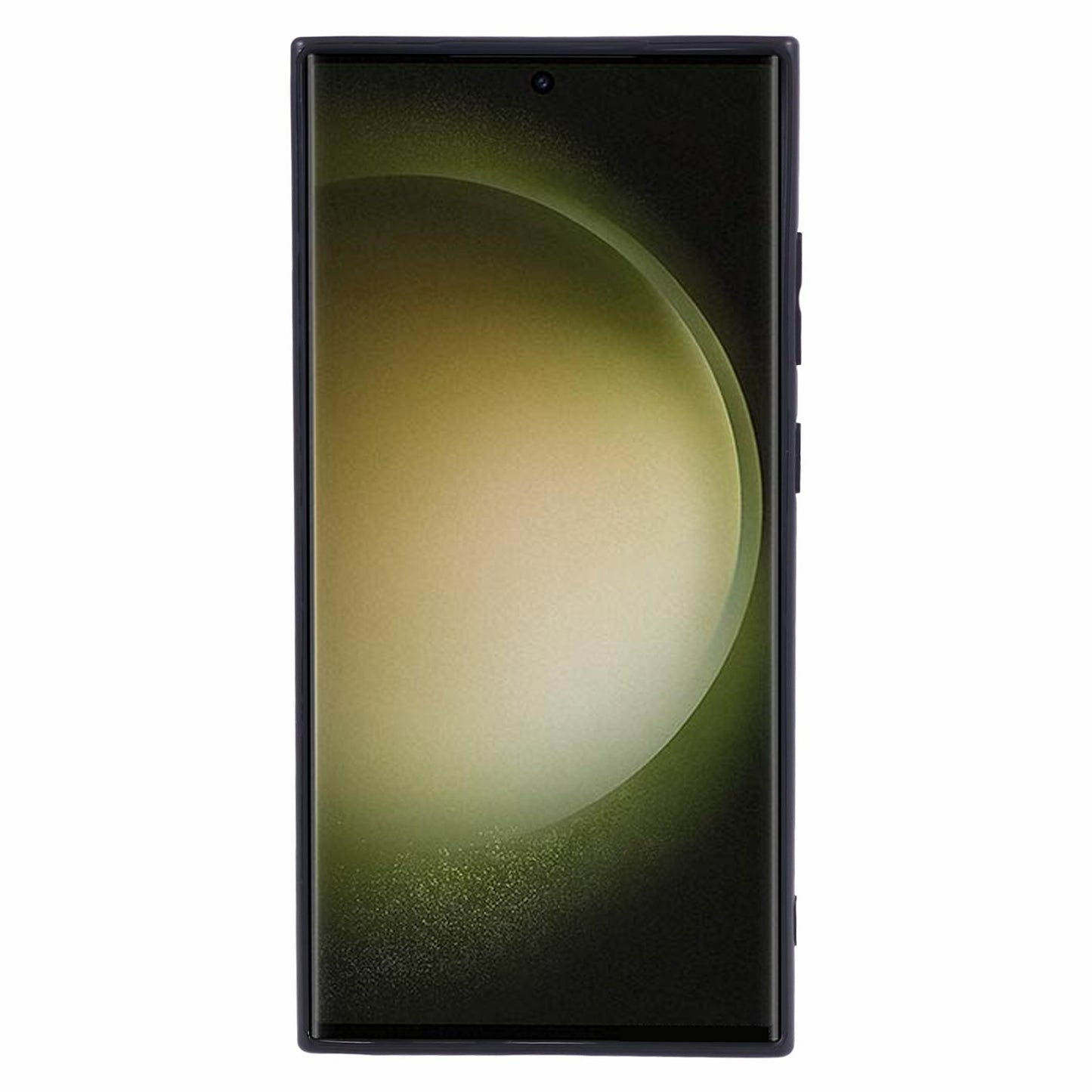 For Samsung Galaxy S24 Ultra Phone Case Matte Precise Cutouts TPU Cover - Black