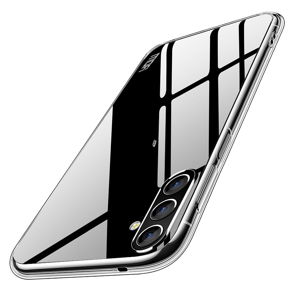 MOFI For Samsung Galaxy S24+ Case Slim-Fit Cover Transparent TPU Phone Shell