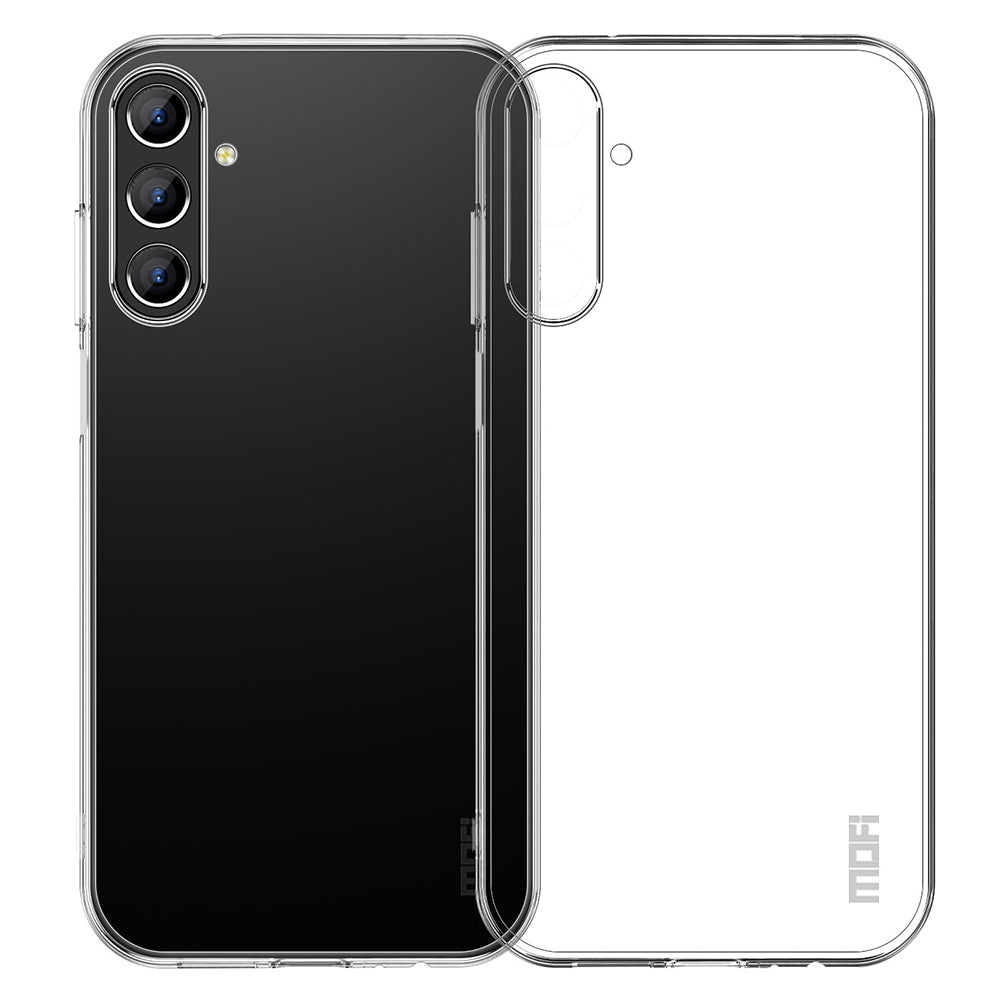 MOFI Transparent Phone Cover for Samsung Galaxy S24 Case Shockproof TPU Protector
