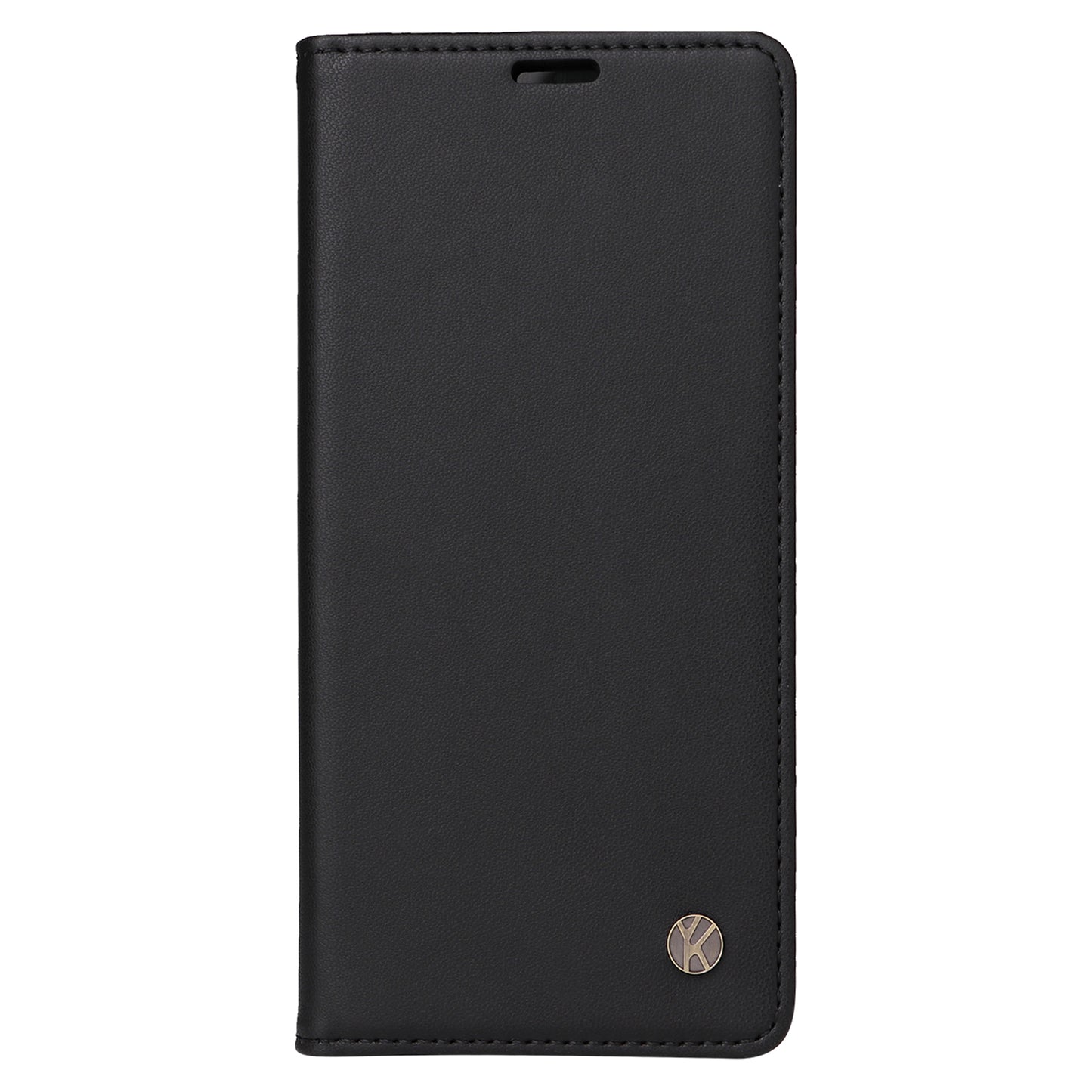 YIKATU YK-001 for Samsung Galaxy S24 Ultra Case PU Leather Magnetic Wallet Phone Cover - Black