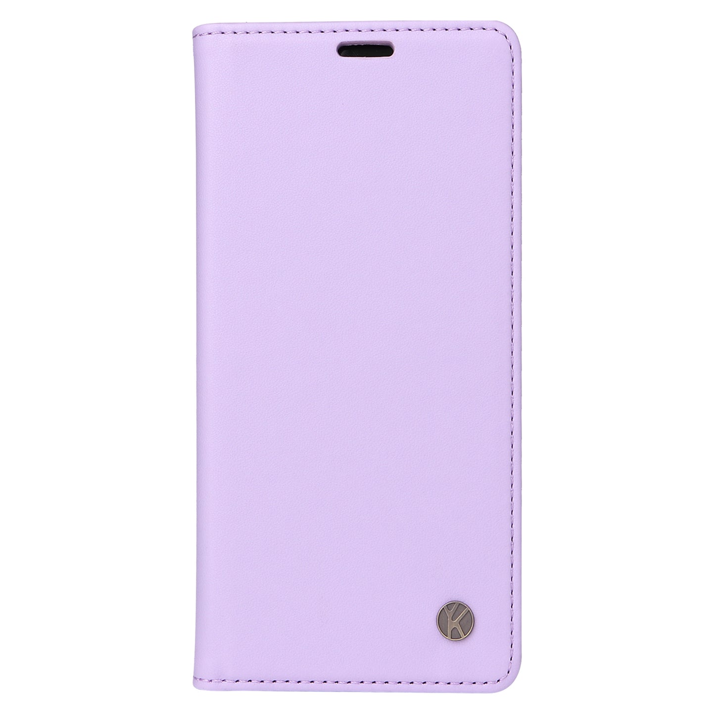 YIKATU YK-001 for Samsung Galaxy S24 Ultra Case PU Leather Magnetic Wallet Phone Cover - Light Purple