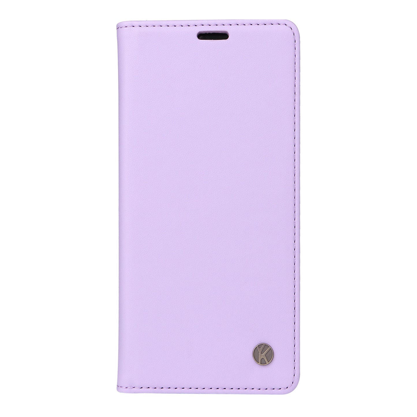 YIKATU YK-001 for Samsung Galaxy S24 Case PU Leather Magnetic Wallet Phone Cover - Light Purple