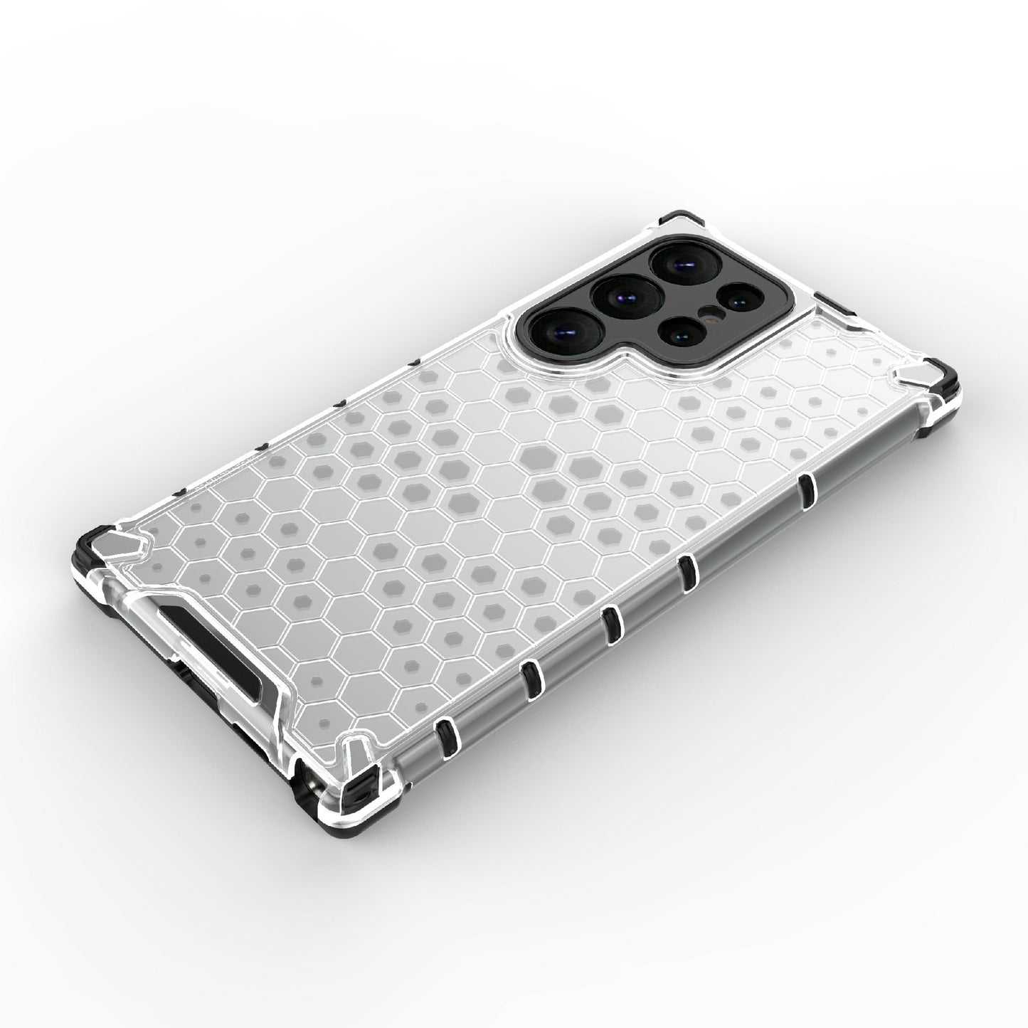 For Samsung Galaxy S24 Ultra Case Anti-drop Protective Phone Cover - Grey