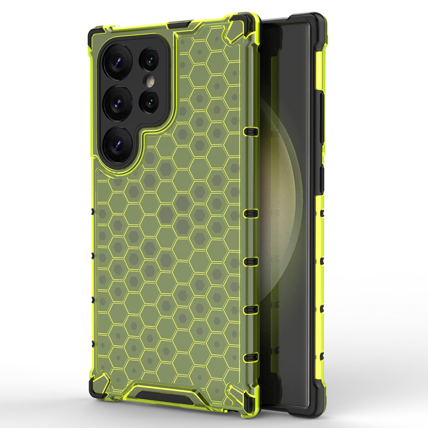 For Samsung Galaxy S24 Ultra Case Anti-drop Protective Phone Cover - Green
