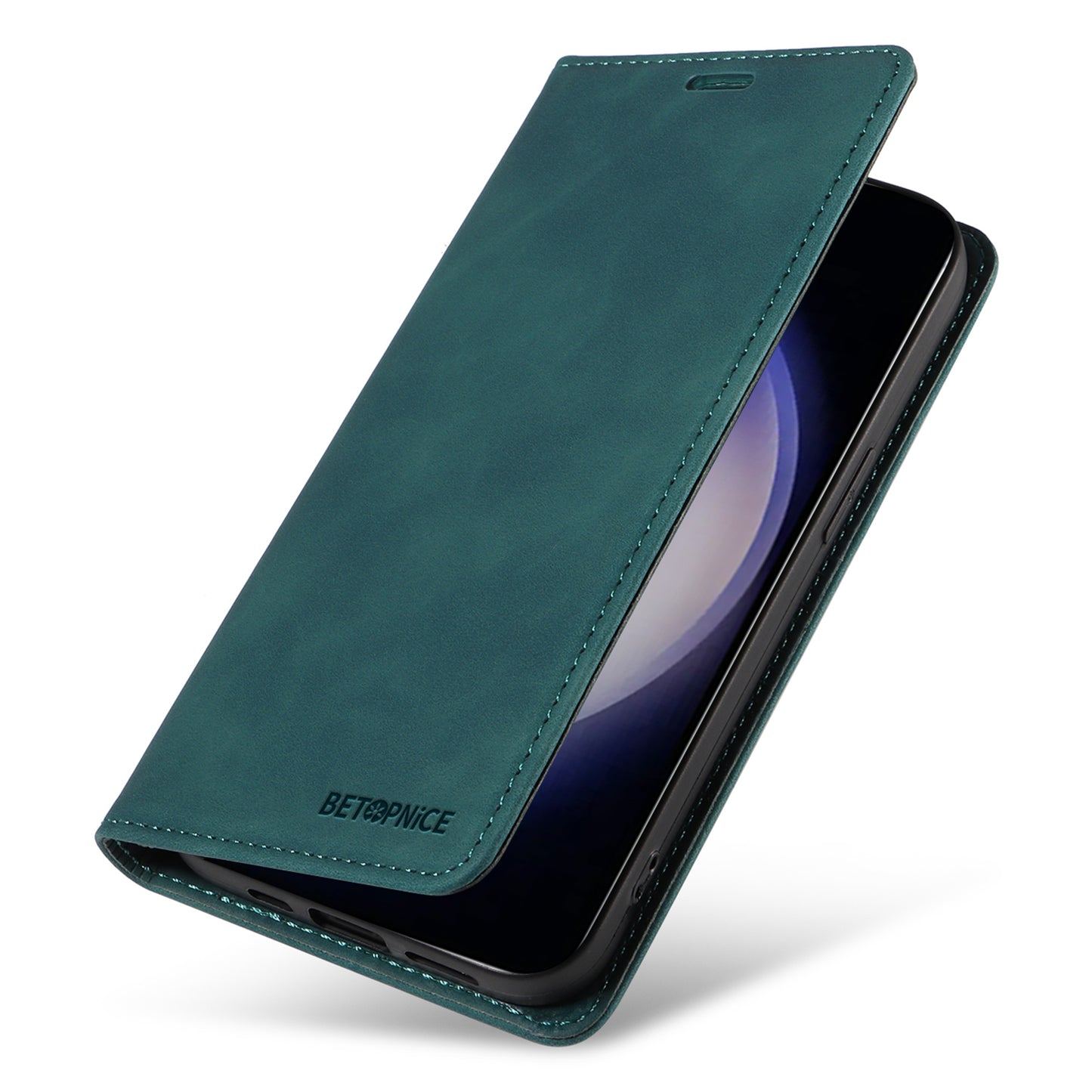 BETOPNICE 003 for Samsung Galaxy S24 Case RFID Blocking Shockproof Protection Phone Cover - Green