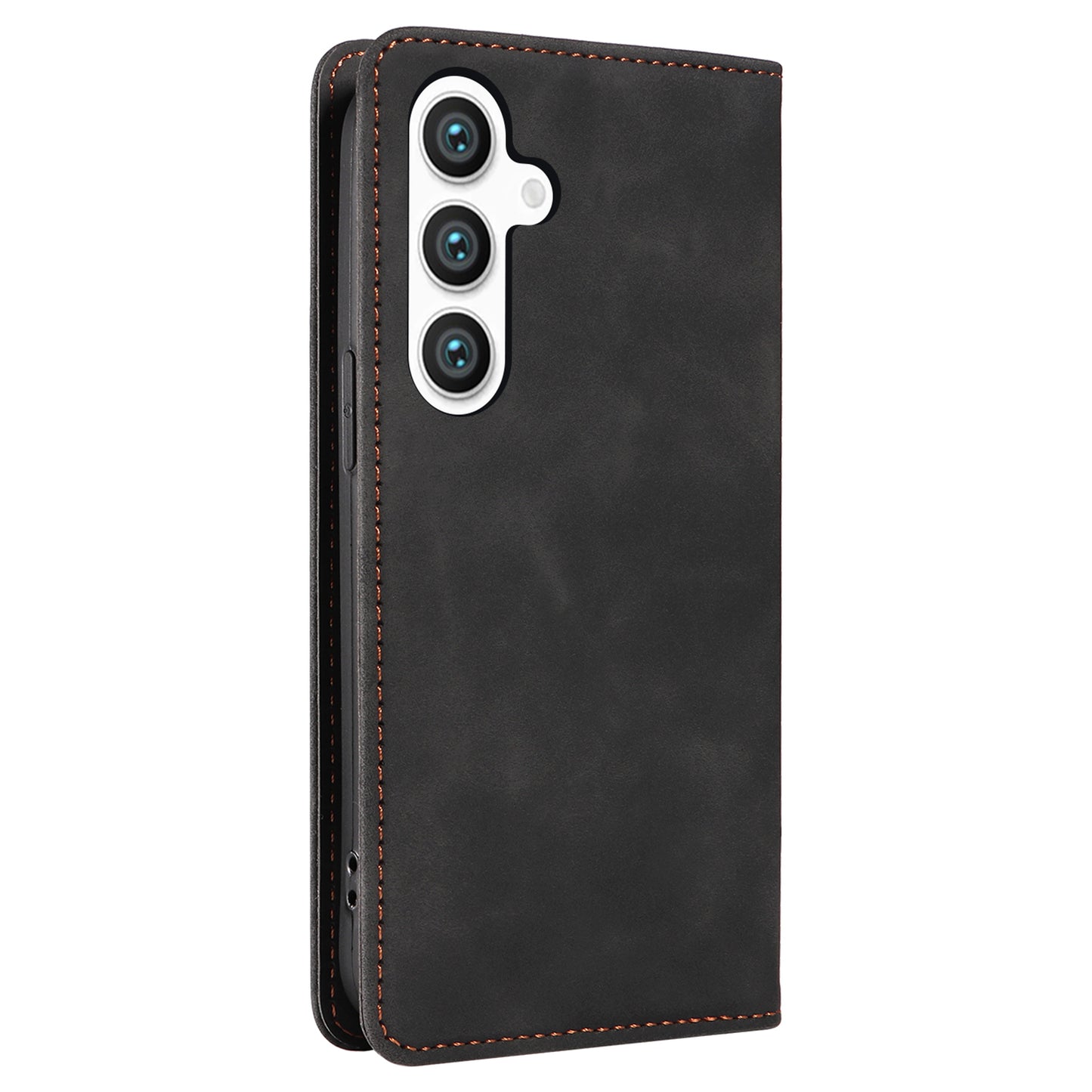 BETOPNICE 003 for Samsung Galaxy S24 Case RFID Blocking Shockproof Protection Phone Cover - Black