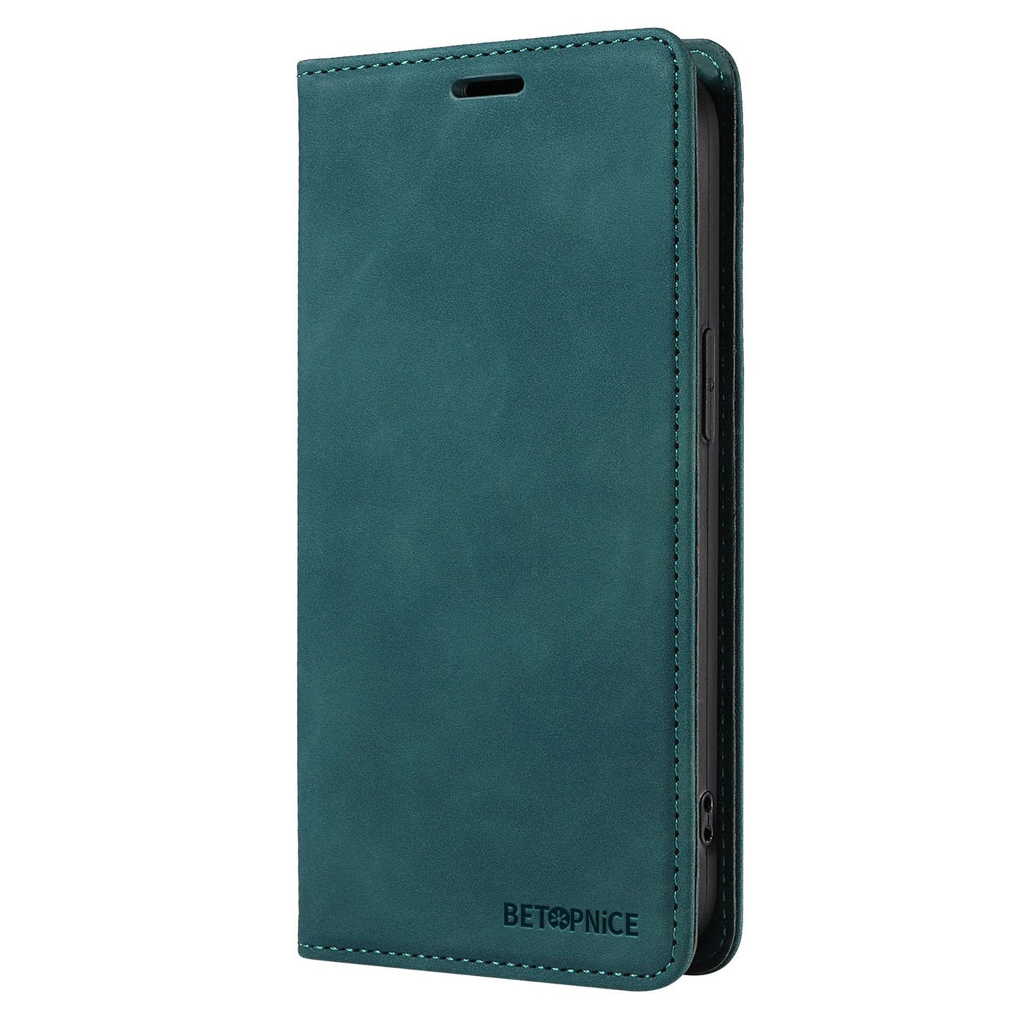 BETOPNICE 003 for Samsung Galaxy S24 Ultra Case Flip Wallet RFID Blocking Phone Cover - Green
