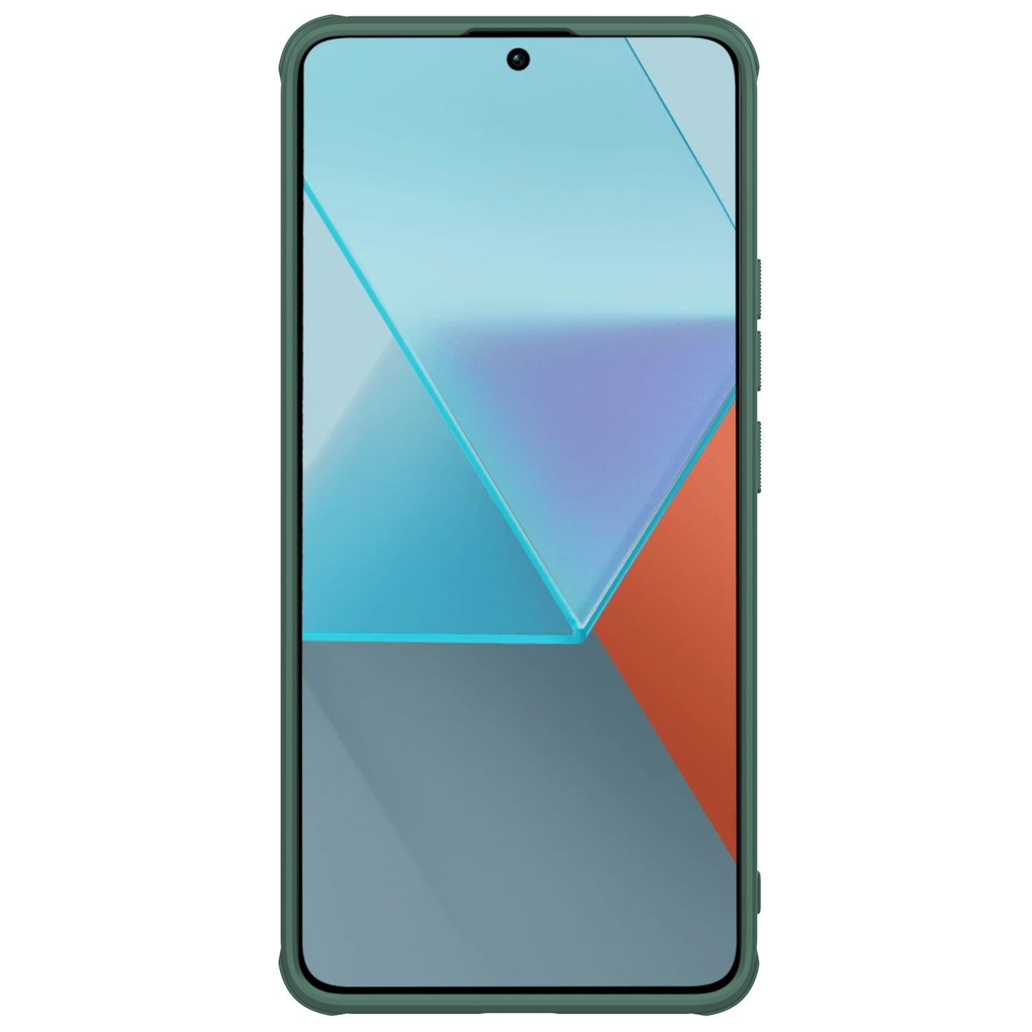 NILLKIN Super Frosted Shield Pro for Xiaomi Redmi Note 13 Pro+ 5G Case PC+TPU Protective Cover - Green