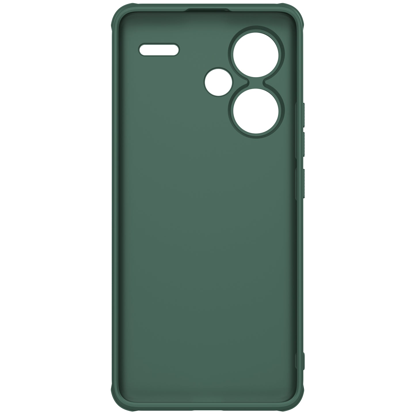 NILLKIN Super Frosted Shield Pro for Xiaomi Redmi Note 13 Pro+ 5G Case PC+TPU Protective Cover - Green