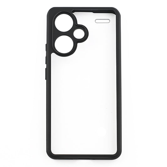 For Xiaomi Redmi Note 13 Pro+ 5G Slim-Fit TPU + PC Clear Phone Cover Dustproof Phone Shell Case