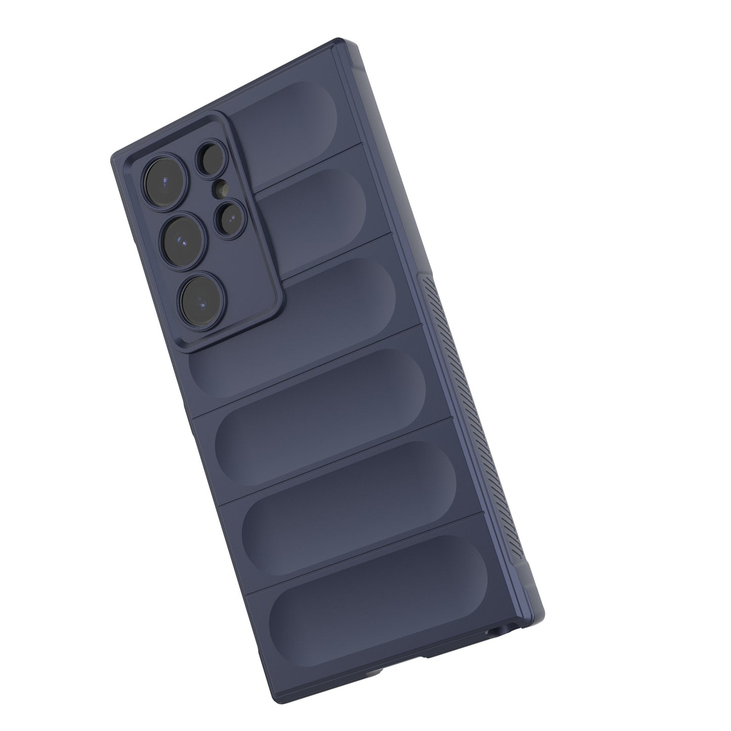For Samsung Galaxy S24 Ultra Case Drop-proof Phone TPU Cover - Dark Blue