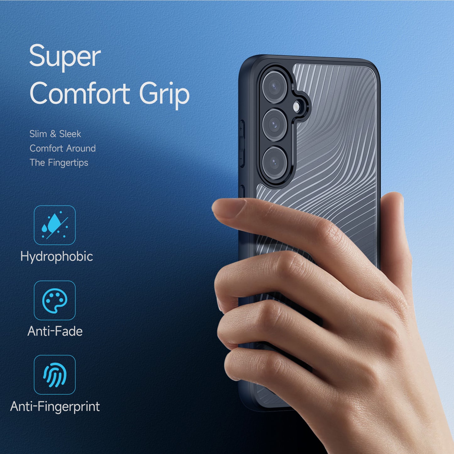 DUX DUCIS Aimo Series TPU+PC Case for Samsung Galaxy S24 Case Anti-Drop Matte Phone Cover (REACH Certification) - Black