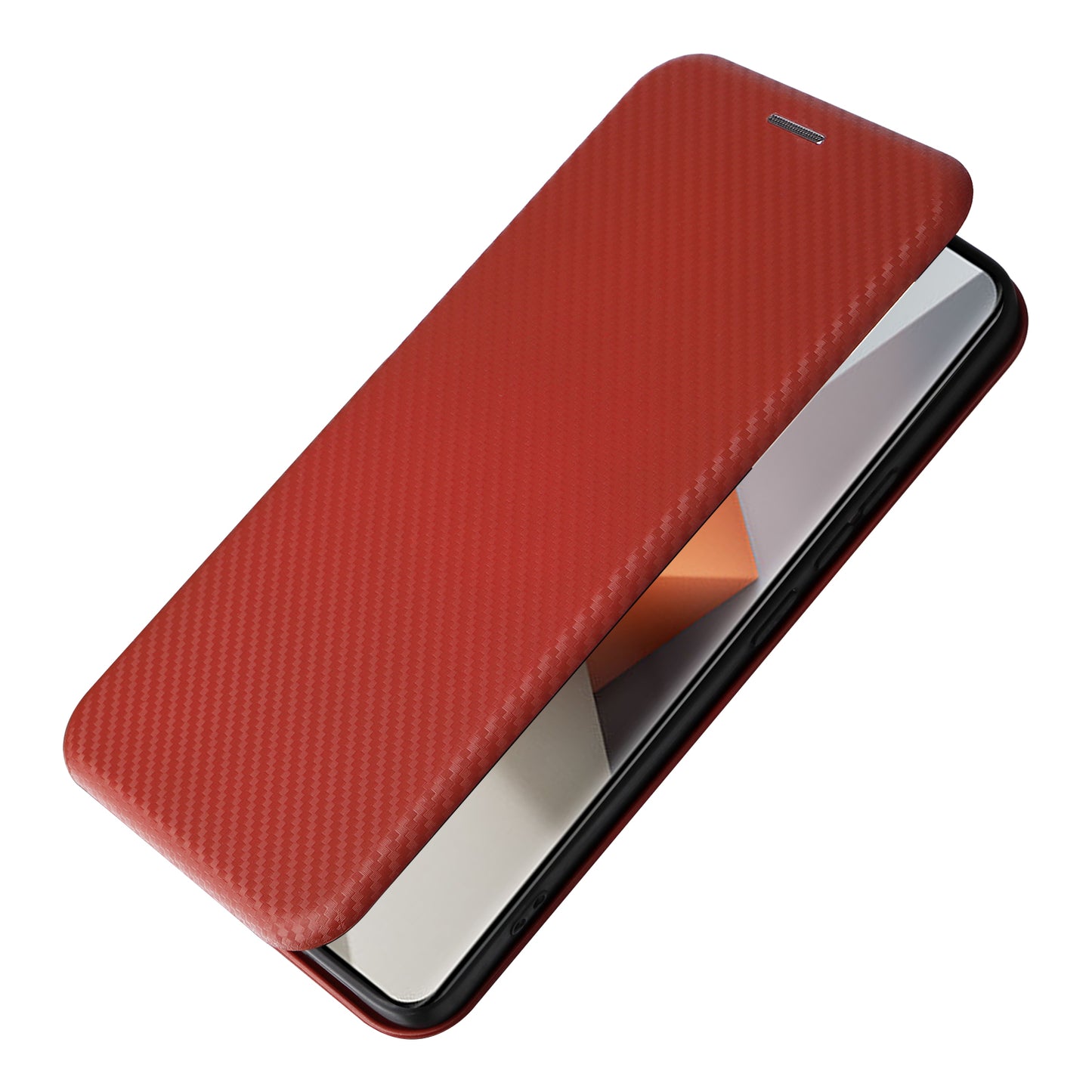 For Xiaomi Redmi Note 13 Pro+ 5G Case Stand Phone Leather Cover with Card Holder - Brown