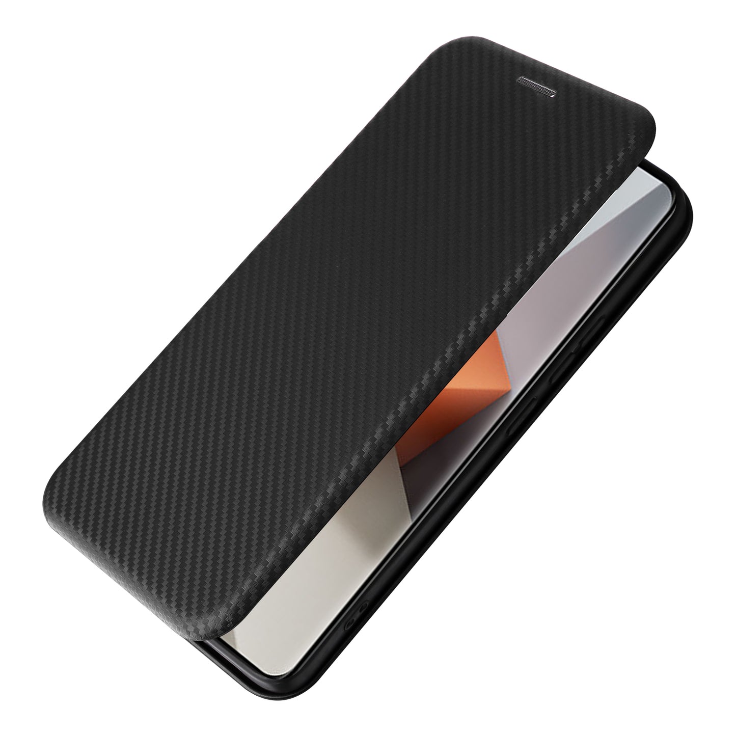 For Xiaomi Redmi Note 13 Pro+ 5G Case Stand Phone Leather Cover with Card Holder - Black