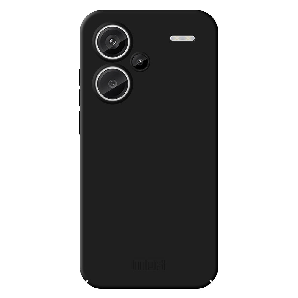 MOFI JK Qin Series For Xiaomi Redmi Note 13 Pro+ Case Matte TPU+Acrylic Phone Back Cover - Black