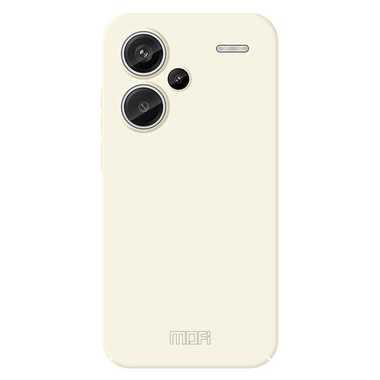 MOFI JK Qin Series For Xiaomi Redmi Note 13 Pro+ Case Matte TPU+Acrylic Phone Back Cover - Beige