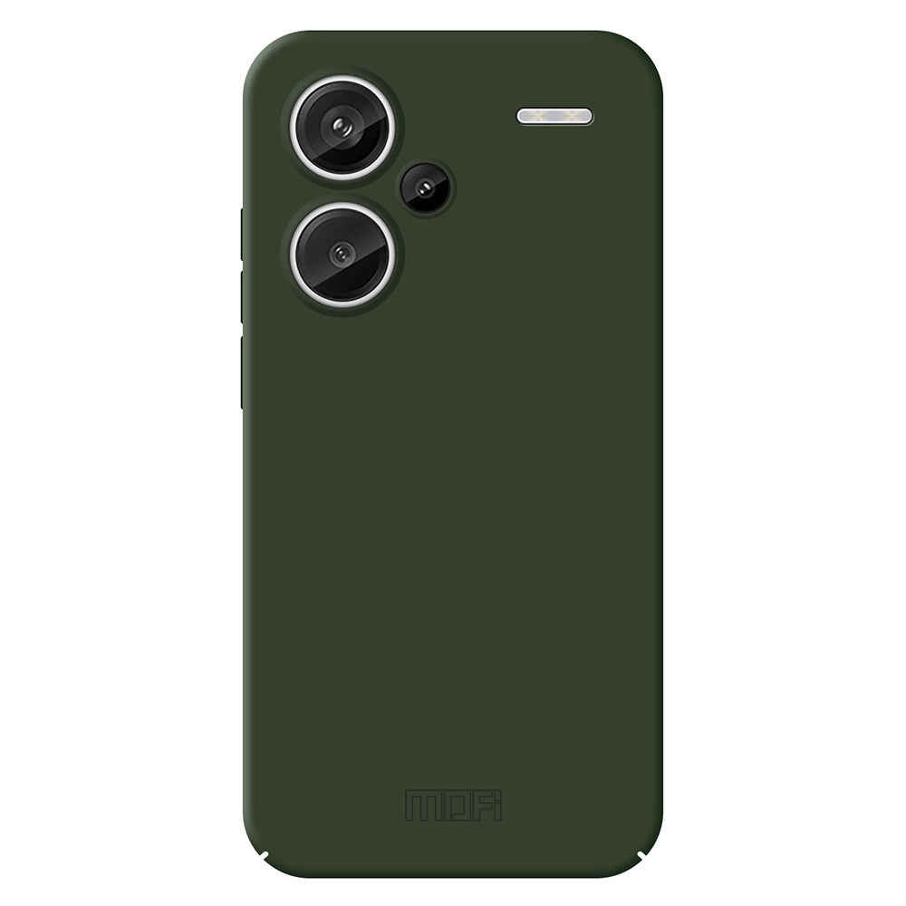 MOFI JK Qin Series For Xiaomi Redmi Note 13 Pro+ Case Matte TPU+Acrylic Phone Back Cover - Green