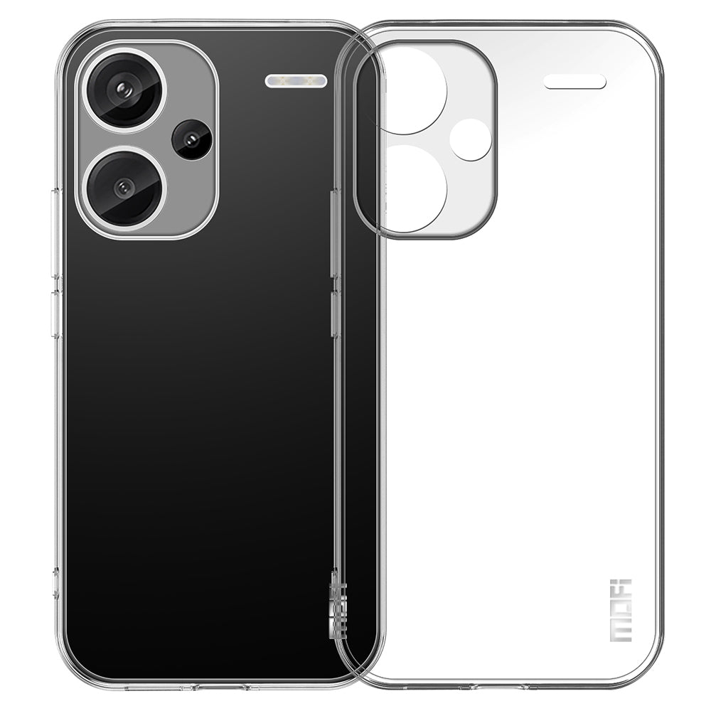 MOFI For Xiaomi Redmi Note 13 Pro+ Case HD Clear Phone Shell Slim-Fit TPU Cover