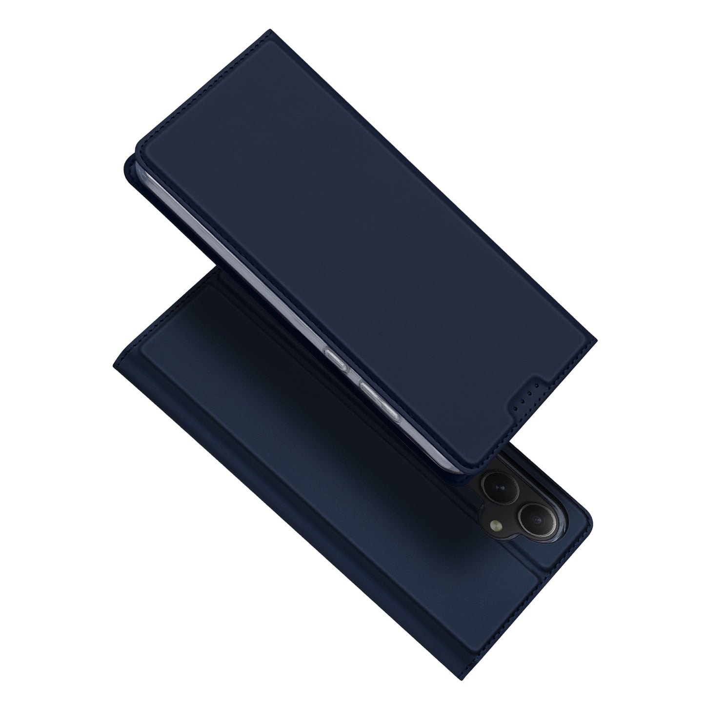 DUX DUCIS Skin Pro Series For Samsung Galaxy S24+ Case Card Holder Leather Cover - Blue