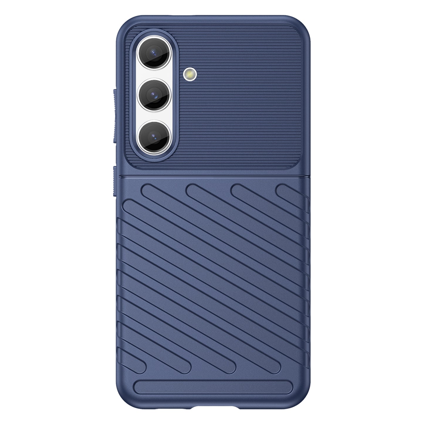 Thunder Series For Samsung Galaxy S24 Case Shock-absorbed TPU Mobile Phone Cover - Blue