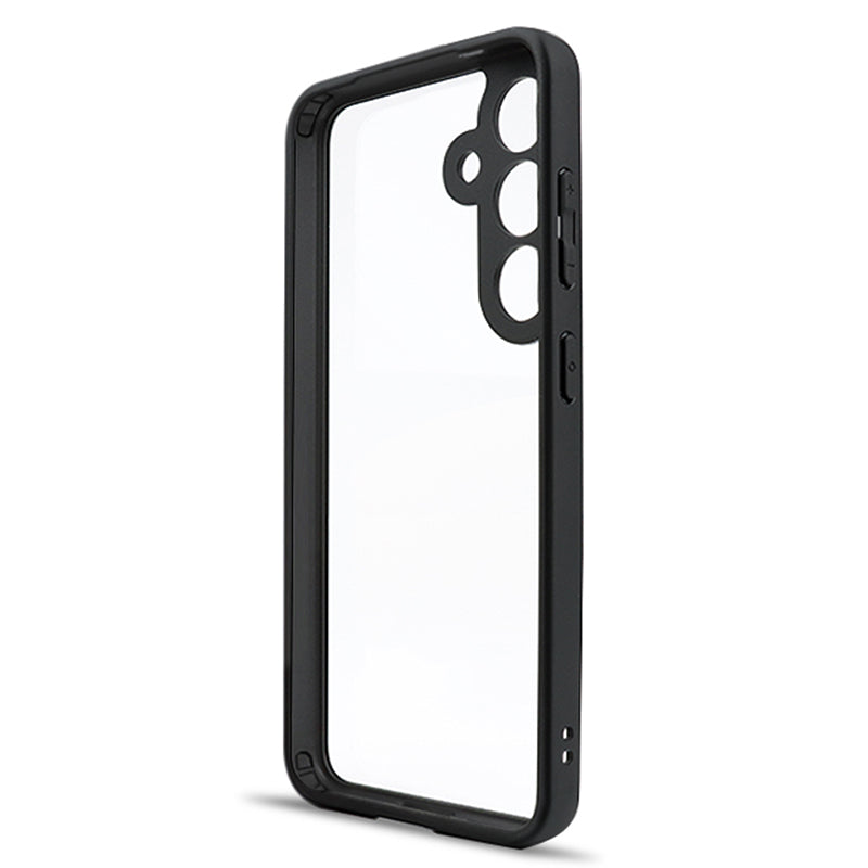 For Samsung Galaxy S24 Slim-Fit Dustproof Phone Shell TPU + PC Smartphone Case Cover