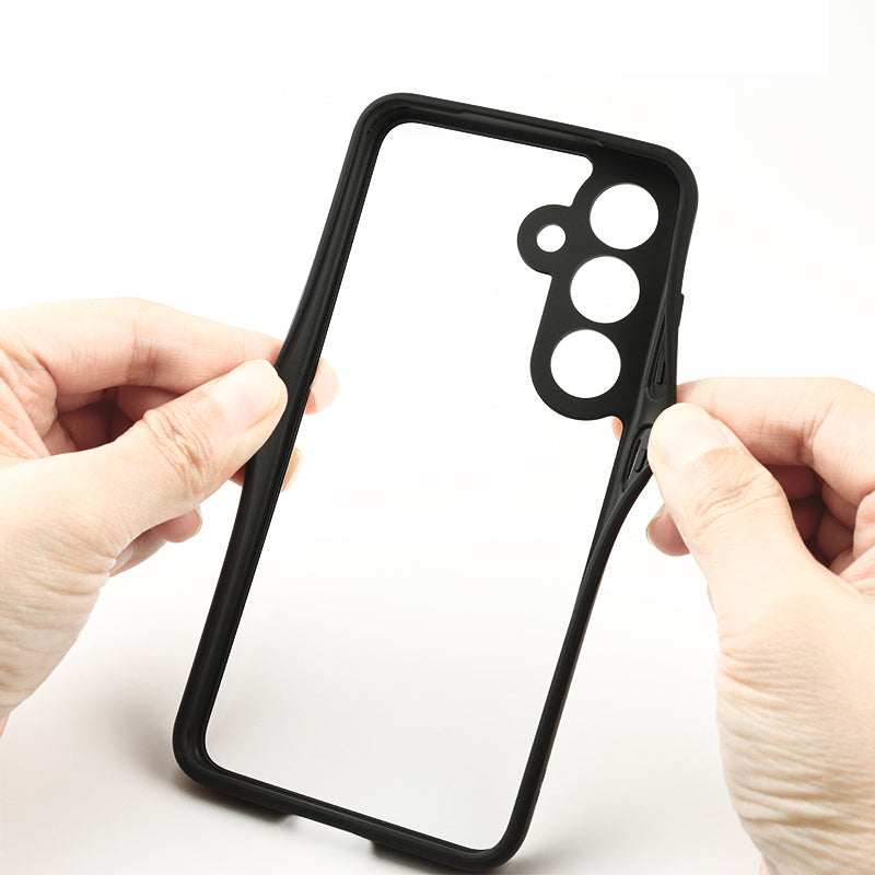 For Samsung Galaxy S24 Slim-Fit Dustproof Phone Shell TPU + PC Smartphone Case Cover