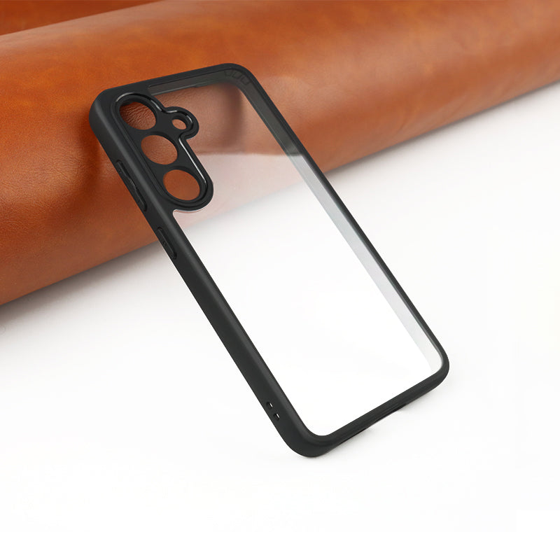 For Samsung Galaxy S24 Slim-Fit Dustproof Phone Shell TPU + PC Smartphone Case Cover