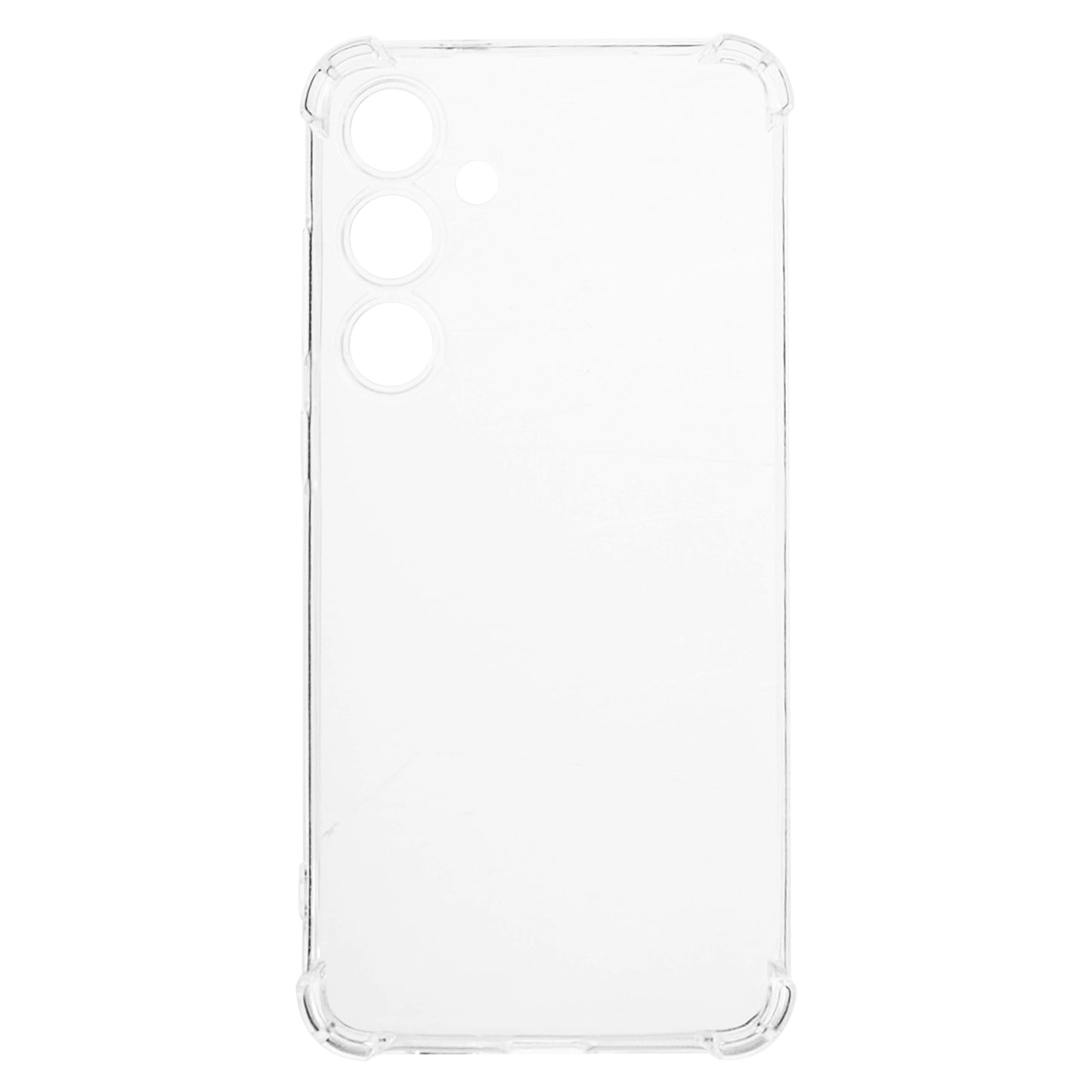 For Samsung Galaxy S24+ Case Enhanced Four Corner Clear Phone TPU Cover