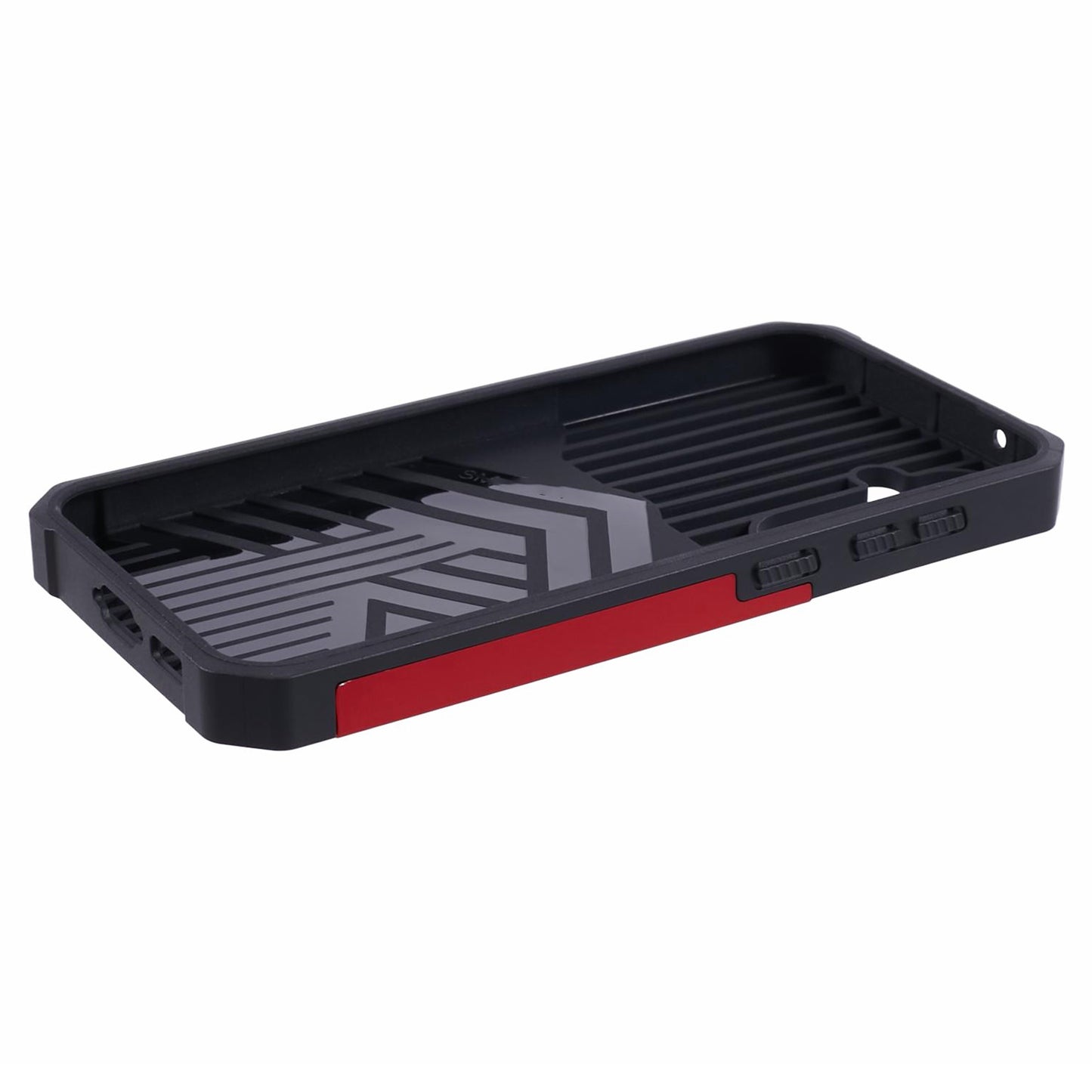 For Samsung Galaxy S24 Case with Slide Camera Cover Kickstand Phone Protector - Red