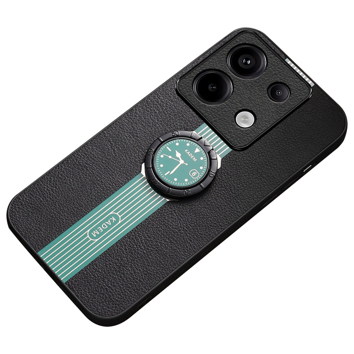 KADEM For Xiaomi Redmi Note 13 5G Case Rotation Kickstand Protective Phone Cover - Green