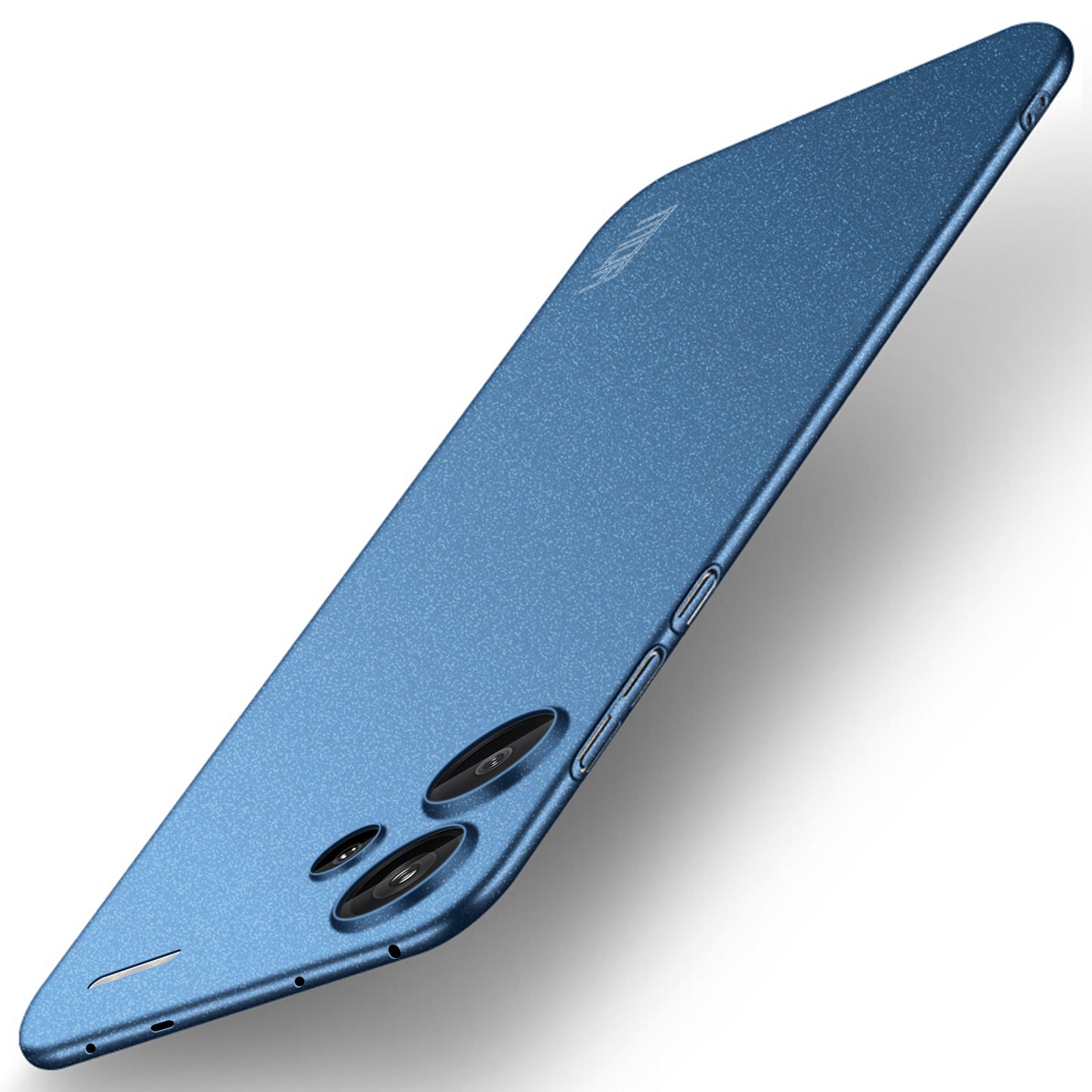 MOFI Shield Matte Series for Xiaomi Redmi Note 13 Pro+ 5G Phone Case Hard PC Anti-fingerprint Cover - Blue