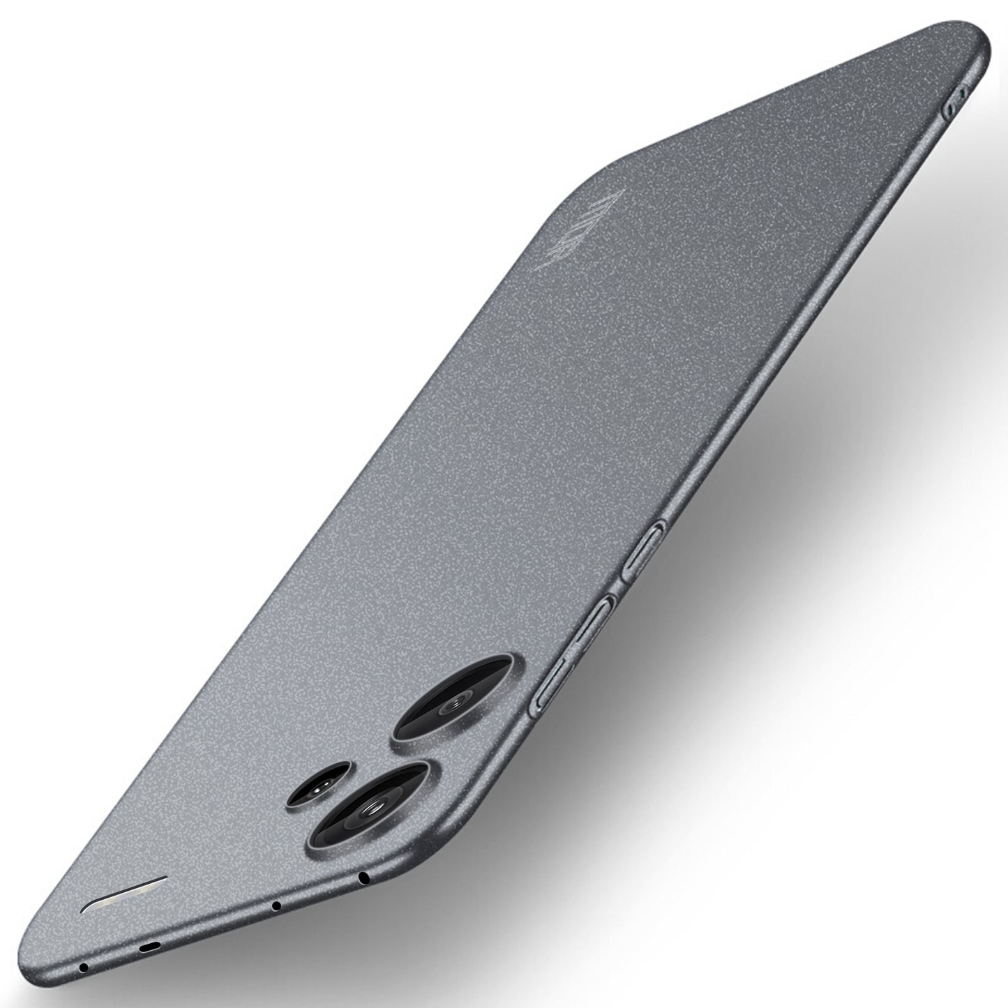 MOFI Shield Matte Series for Xiaomi Redmi Note 13 Pro+ 5G Phone Case Hard PC Anti-fingerprint Cover - Grey