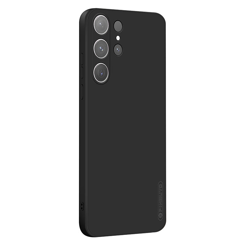 PINWUYO JK Touching Series for Samsung Galaxy S24 Ultra Case Soft TPU Mobile Phone Cover - Black