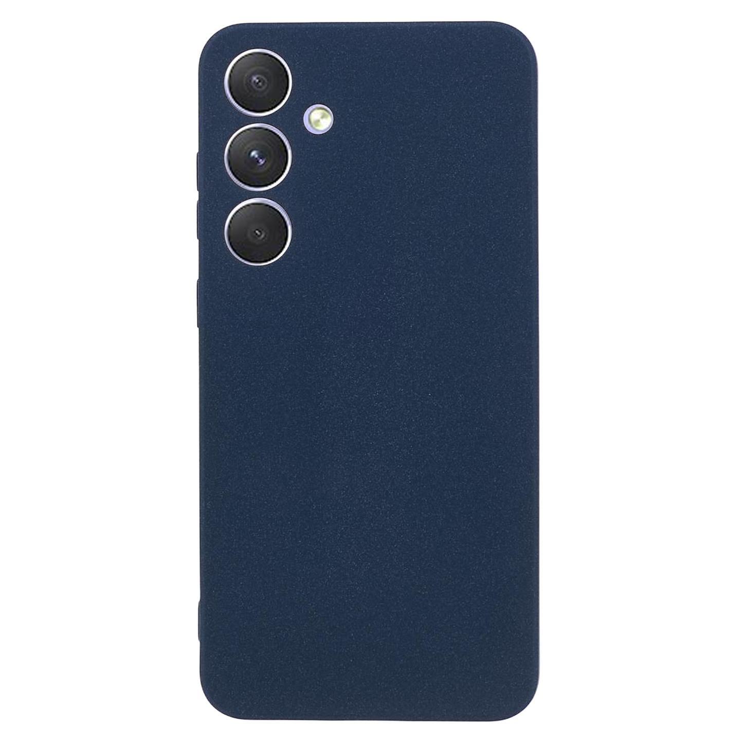 For Samsung Galaxy S24+ Case Anti-drop Matte TPU Smart Phone Protector - Navy Blue