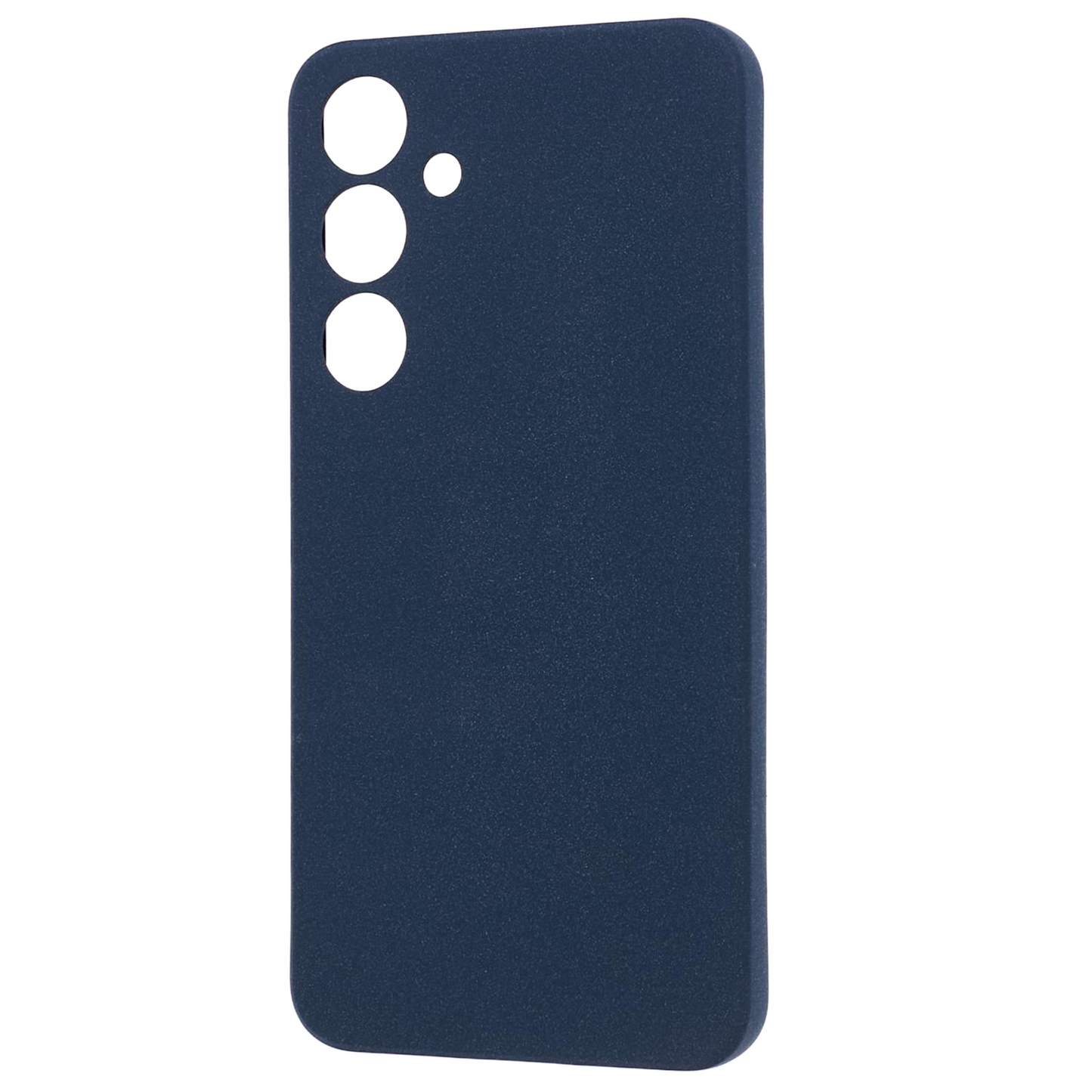 For Samsung Galaxy S24+ Case Anti-drop Matte TPU Smart Phone Protector - Navy Blue