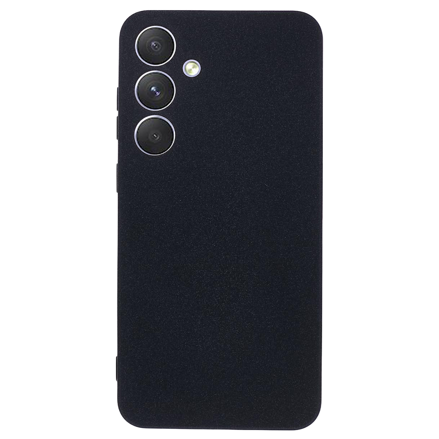 For Samsung Galaxy S24+ Case Anti-drop Matte TPU Smart Phone Protector - Black