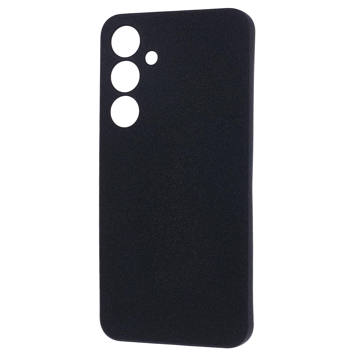 For Samsung Galaxy S24+ Case Anti-drop Matte TPU Smart Phone Protector - Black