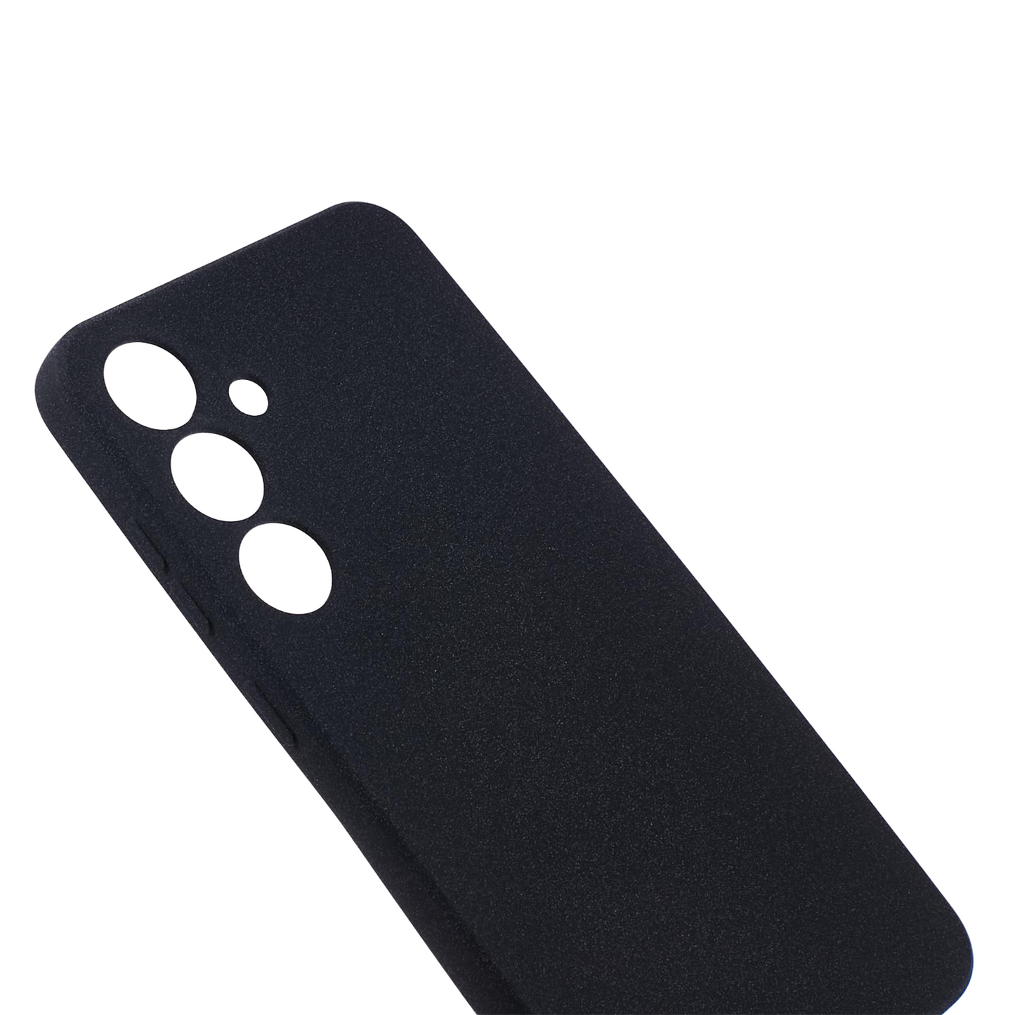 For Samsung Galaxy S24+ Case Anti-drop Matte TPU Smart Phone Protector - Black