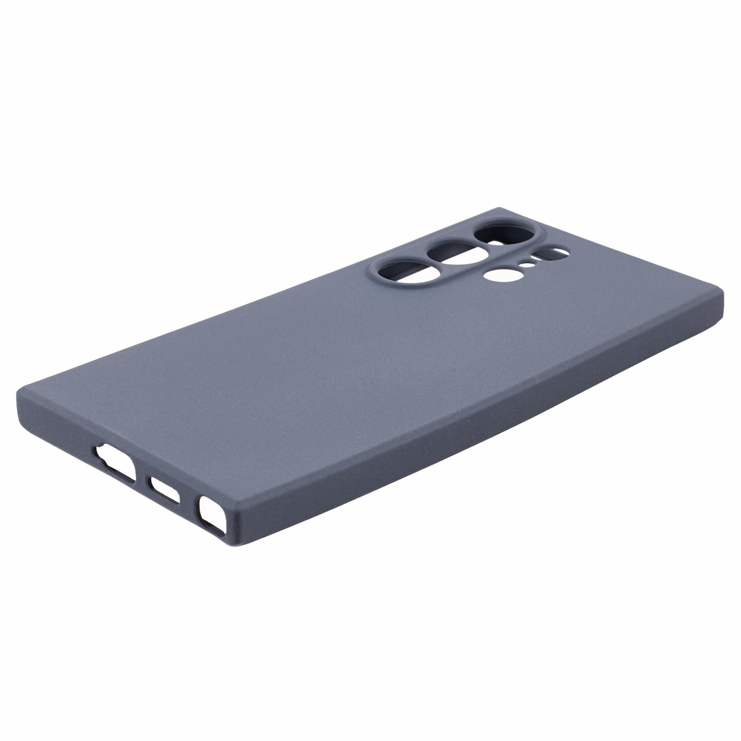For Samsung Galaxy S24 Ultra Phone Case Double-Sided Matte Design Anti-Slip Cover - Grey