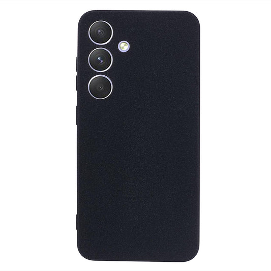 For Samsung Galaxy S24 Phone Case TPU Double-Sided Matte Cover - Black