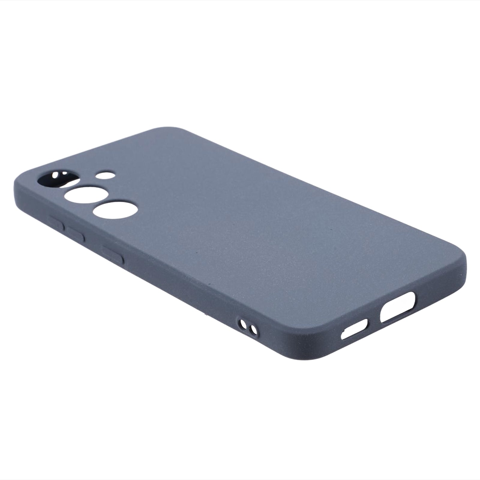 For Samsung Galaxy S24 Phone Case TPU Double-Sided Matte Cover - Grey